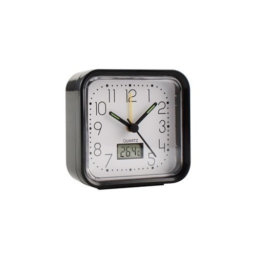 RELOJ DESPERT.ROMFEL ANALOGICO NEGRO 33016